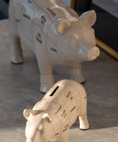 Cerdo hucha Acevedo decoración